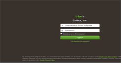 Desktop Screenshot of enflick.mytribehr.com