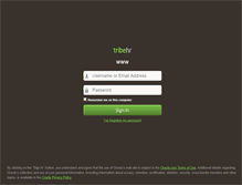 Tablet Screenshot of mytribehr.com